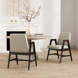 Stella Dining Armchair in Champagne (set of 2) by Manhattan Comfort at Eve Furniture