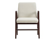 Stella Dining Armchair in Cream by Manhattan Comfort at Eve Furniture