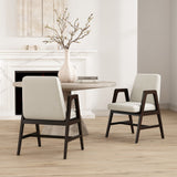 Stella Dining Armchair in Cream (set of 2) by Manhattan Comfort at Eve Furniture