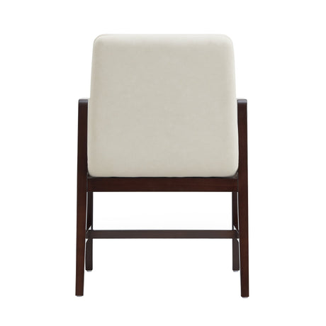 Stella Dining Armchair in Cream (set of 4) by Manhattan Comfort at Eve Furniture
