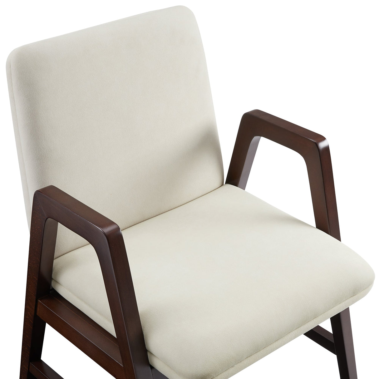 Stella Dining Armchair in Cream (set of 4) by Manhattan Comfort at Eve Furniture
