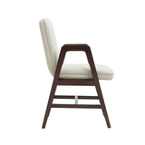 Stella Dining Armchair in Cream (set of 4) by Manhattan Comfort at Eve Furniture