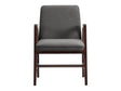 Stella Dining Armchair in Graphite by Manhattan Comfort at Eve Furniture