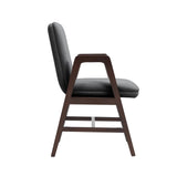Stella Dining Armchair in Graphite (set of 4) by Manhattan Comfort at Eve Furniture