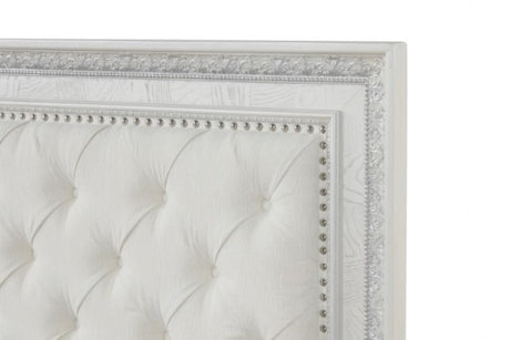 Stella Mia Creamy White 5-Piece Queen Bedroom Set by Furniture of America at Eve Furniture