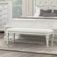 Stella Mia Creamy White Bench by Furniture of America at Eve Furniture