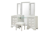 Stella Mia Creamy White Vanity by Furniture of America at Eve Furniture