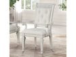 Stella Mia Ivory Arm Chair (Set of 2) by Furniture of America at Eve Furniture