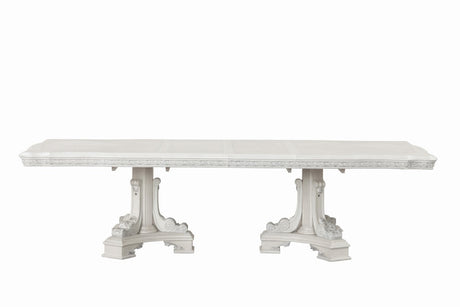 Stella Mia Ivory Dining Table Only by Furniture of America at Eve Furniture
