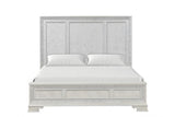 Stella Mia Traditional Creamy White 4-Piece Queen Bedroom Set by Furniture of America at Eve Furniture