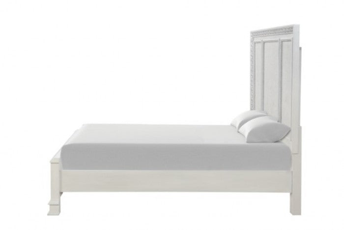 Stella Mia Traditional Creamy White 4-Piece Queen Bedroom Set by Furniture of America at Eve Furniture