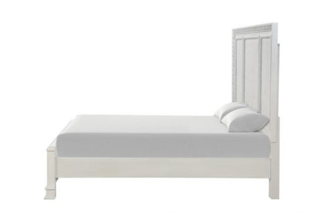 Stella Mia Traditional Creamy White 4-Piece Queen Bedroom Set by Furniture of America at Eve Furniture