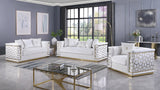 Stella White Living Room Set by New Era Innovations at Eve Furniture