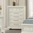 Stella Mia Creamy White Chest by Furniture of America at Eve Furniture