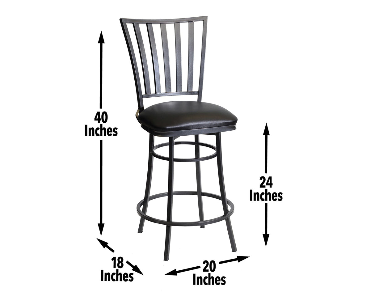 Stellan 24″ Counter Stool, Swivel