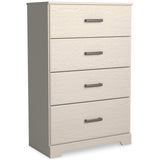 Stelsie White Chest of Drawers by Ashley at Eve Furniture
