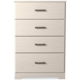 Stelsie White Chest of Drawers by Ashley at Eve Furniture