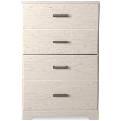 Stelsie White Chest of Drawers by Ashley at Eve Furniture