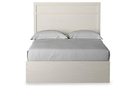 Stelsie White Full Panel Bed by Ashley at Eve Furniture