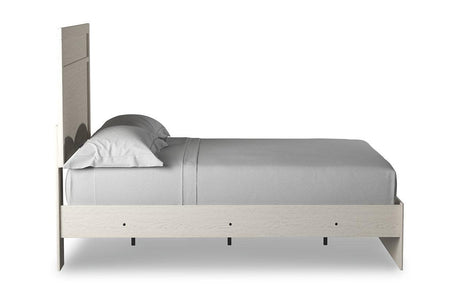 Stelsie White Full Panel Bed by Ashley at Eve Furniture