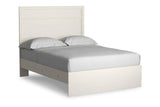 Stelsie White Full Panel Bed by Ashley at Eve Furniture