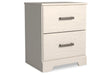 Stelsie White Nightstand by Ashley at Eve Furniture