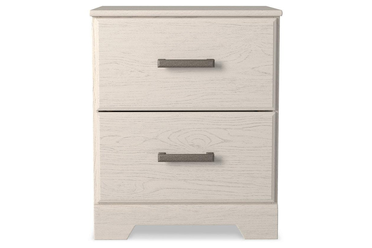 Stelsie White Nightstand by Ashley at Eve Furniture