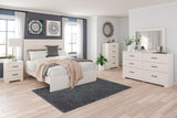 Stelsie White Panel Bedroom Set by Ashley at Eve Furniture