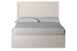 Stelsie White Queen Panel Bed by Ashley at Eve Furniture