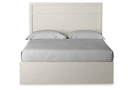 Stelsie White Queen Panel Bed by Ashley at Eve Furniture
