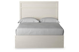 Stelsie White Full Panel Bed by Ashley at Eve Furniture