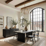 Stenger Black Dining Chair (Set of 2) by Zuomod at Eve Furniture