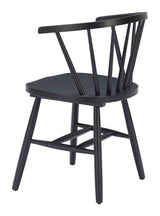 Stenger Black Dining Chair (Set of 2) by Zuomod at Eve Furniture