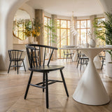 Stenger Black Dining Chair (Set of 2) by Zuomod at Eve Furniture