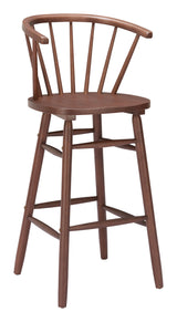 Stenger Walnut Barstool (Set of 2) by Zuomod at Eve Furniture