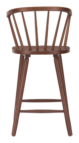 Stenger Walnut Counter Stool (Set of 2) by Zuomod at Eve Furniture