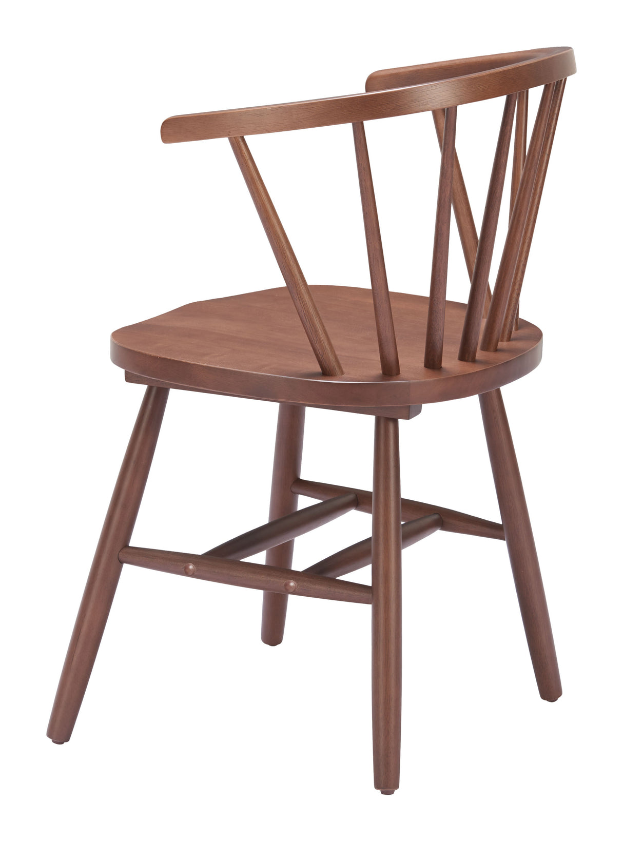 Stenger Walnut Dining Chair (Set of 2) by Zuomod at Eve Furniture