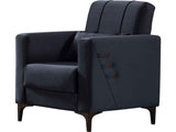 Step Gray Convertible Chair by Furnia at Eve Furniture