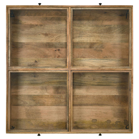 Stephie Honey Brown 2-Piece Square Coffee and End Table Set by Coaster at Eve Furniture