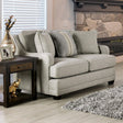 Stephney Gold/Gray Loveseat by Furniture of America at Eve Furniture