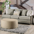 Stephney Gold/Gray Sofa by Furniture of America at Eve Furniture