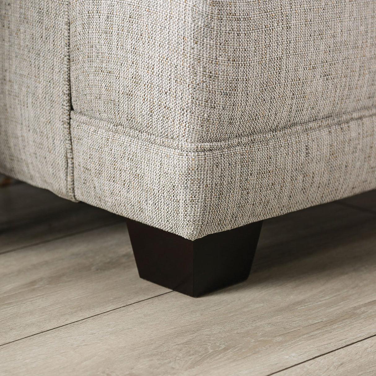 Stephney Gray/Gold Sofa & Loveseat by Furniture of America at Eve Furniture