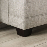 Stephney Gray/Gold Sofa & Loveseat by Furniture of America at Eve Furniture