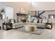 Stephney Gray/Gold Sofa & Loveseat by Furniture of America at Eve Furniture