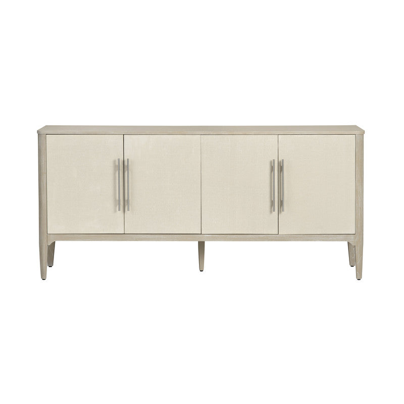 Sterling Beige Four-Door Sideboard by Crestview at Eve Furniture