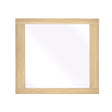 Sterling Natural Bedroom Mirror (Mirror Only) by Homelegance at Eve Furniture