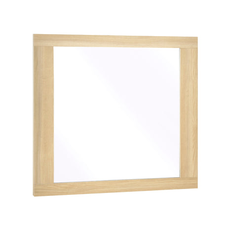 Sterling Natural Bedroom Mirror (Mirror Only) by Homelegance at Eve Furniture