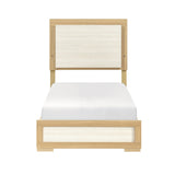 Sterling Natural/White LED Youth Bedroom Set by Homelegance at Eve Furniture