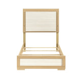 Sterling Natural/White LED Youth Bedroom Set by Homelegance at Eve Furniture