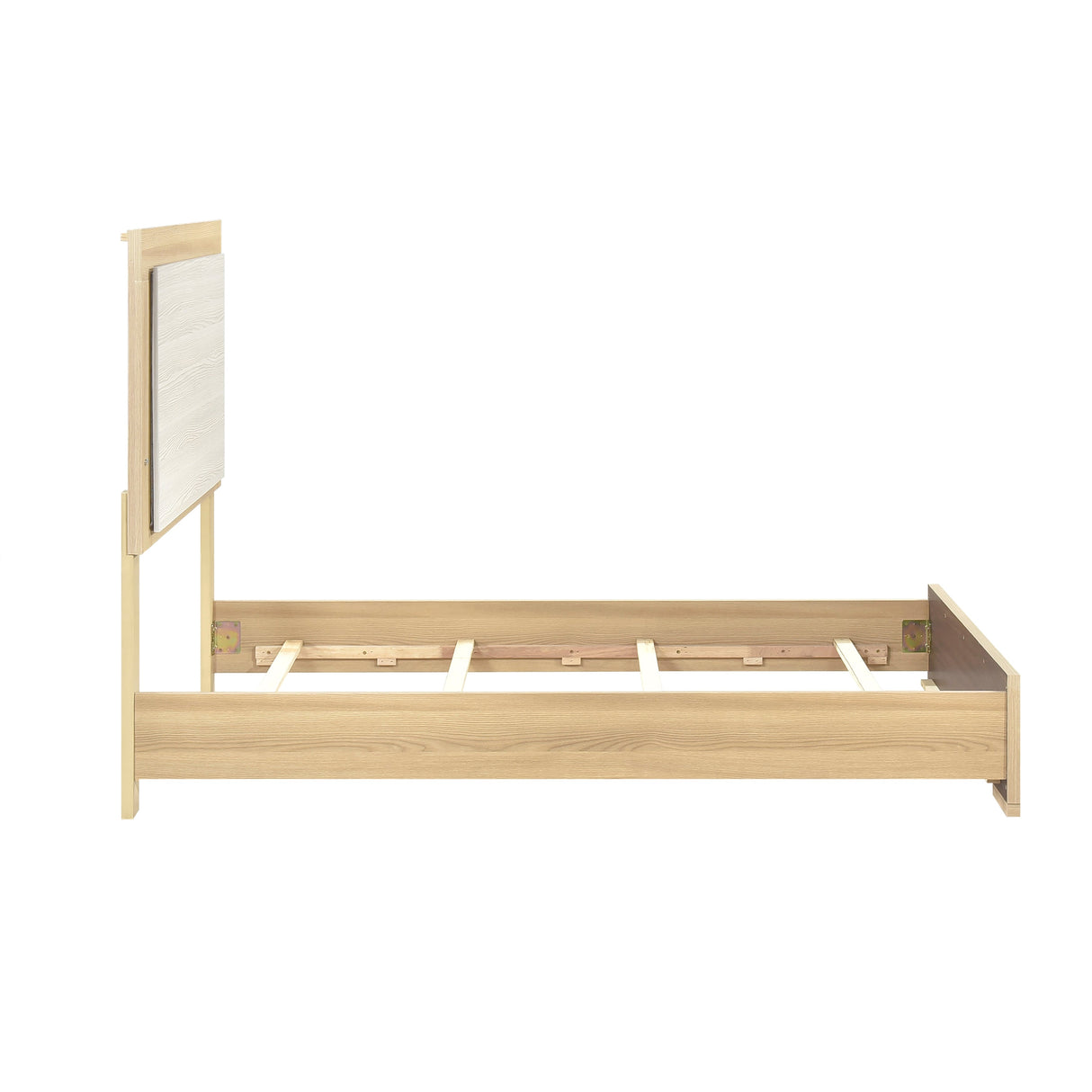 Sterling Natural/White LED Youth Bedroom Set by Homelegance at Eve Furniture